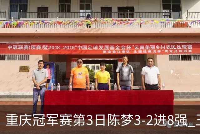 重庆冠军赛第3日陈梦3-2进8强 王艺迪樊振东赢内战